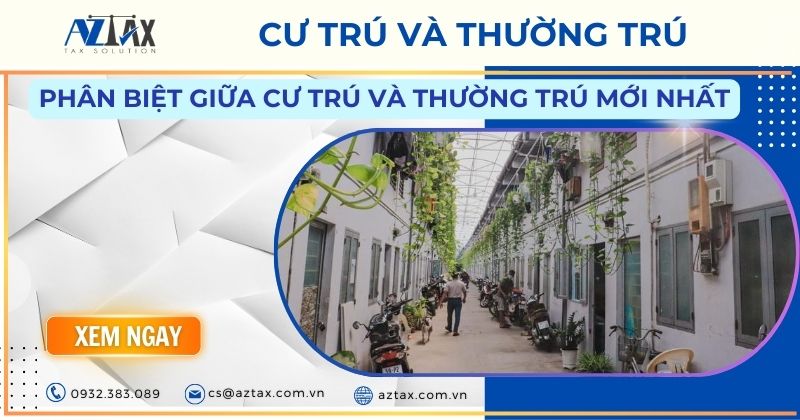 Cư trú và thường trú