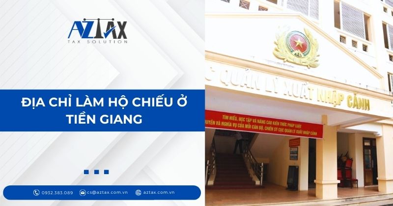 Địa chỉ làm hộ chiếu ở Tiền Giang