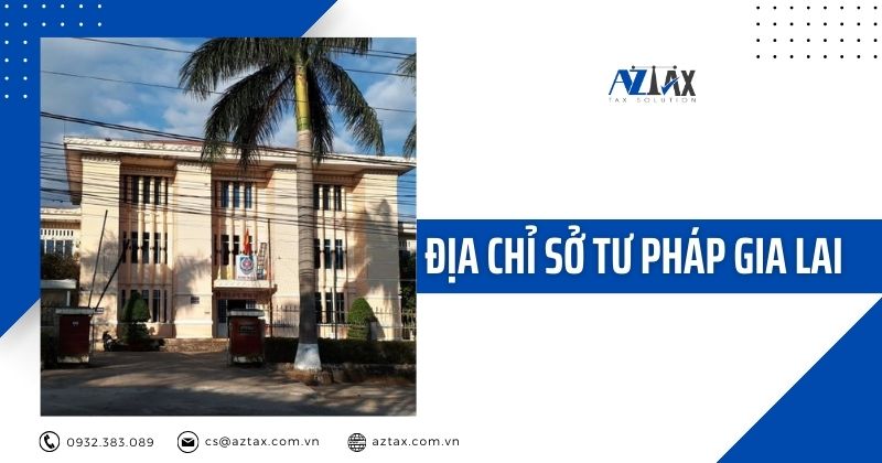 Địa chỉ sở Tư pháp gia lai