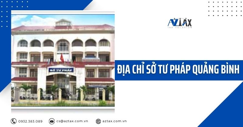 Địa chỉ sở Tư pháp quảng bình