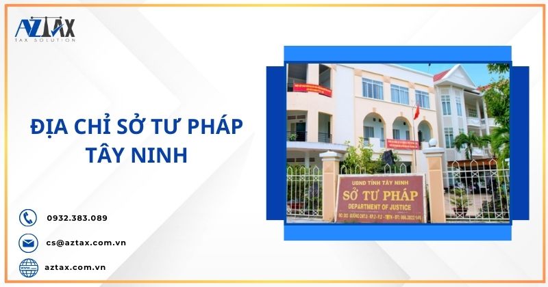 Địa chỉ sở Tư pháp Tây Ninh