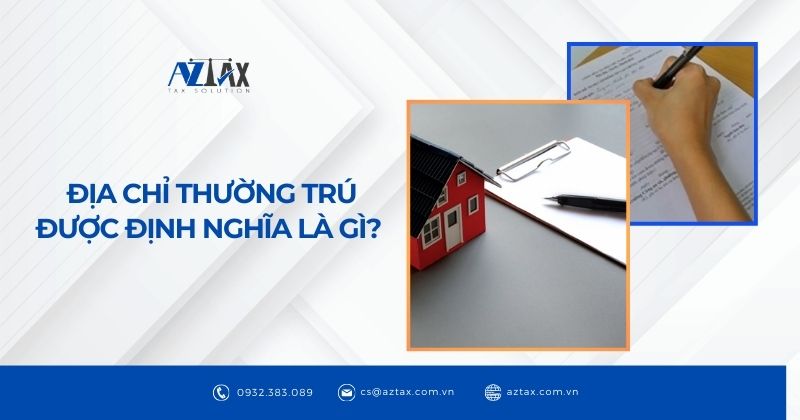 Địa chỉ thường trú được định nghĩa là gì?