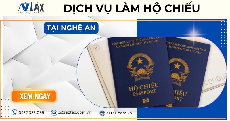 Dịch vụ làm hộ chiếu tại Nghệ An