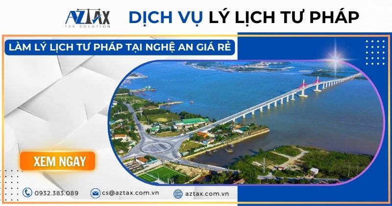 lý lịch tư pháp tại Nghệ An