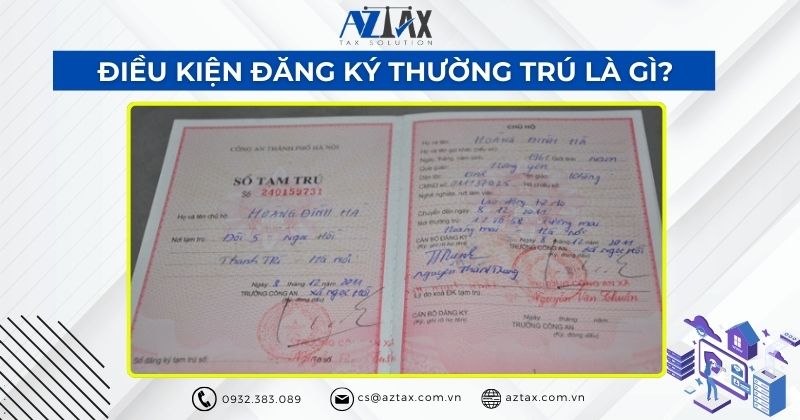 Điều kiện đăng ký thường trú là gì?