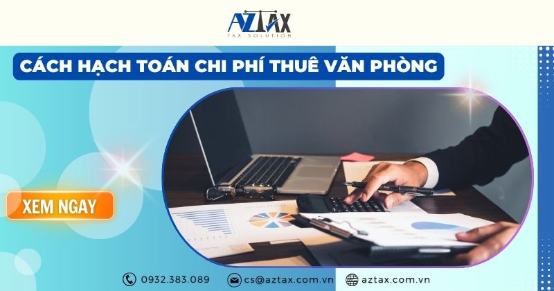 hạch toán chi phí thuê văn phòng