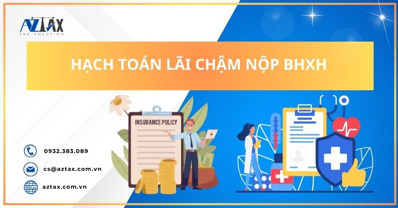 Hạch toán lãi chậm nộp BHXH