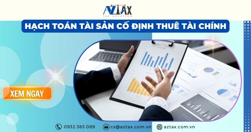 Hạch toán tài sản cố định thuê tài chính