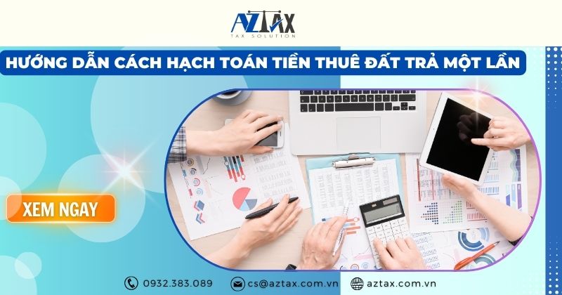 hạch toán tiền thuê đất