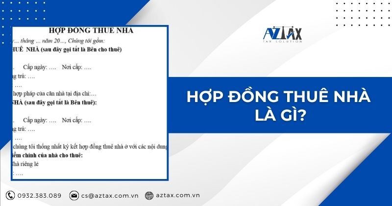 Hợp đồng thuê nhà là gì?