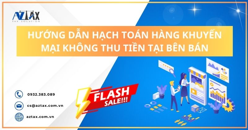 Hướng dẫn hạch toán hàng khuyến mại không thu tiền tại bên bán