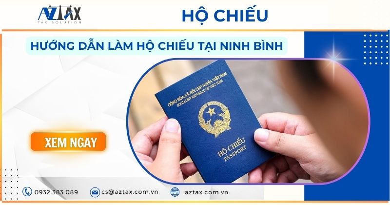 Hướng dẫn làm hộ chiếu tại Ninh Bình