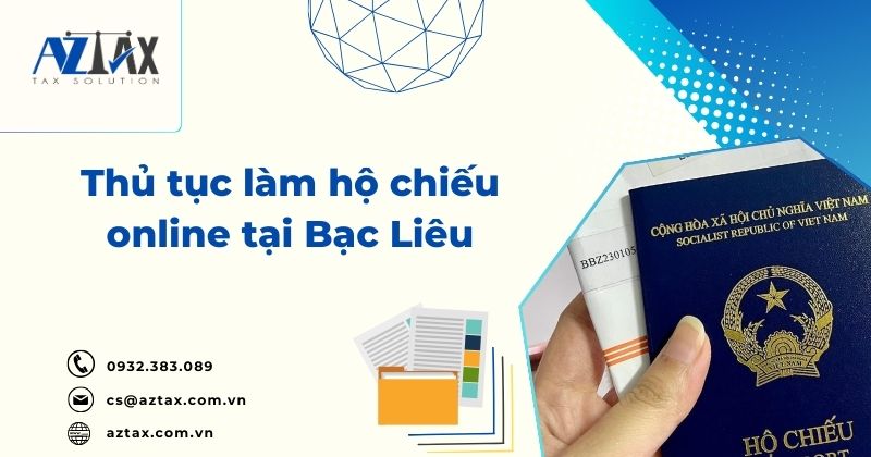 Hướng dẫn thủ tục làm hộ chiếu phổ thông online