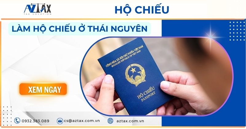 Làm hộ chiếu ở Thái Nguyên