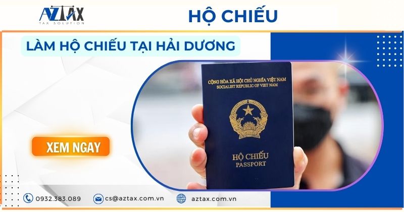 Làm hộ chiếu tại Hải Dương