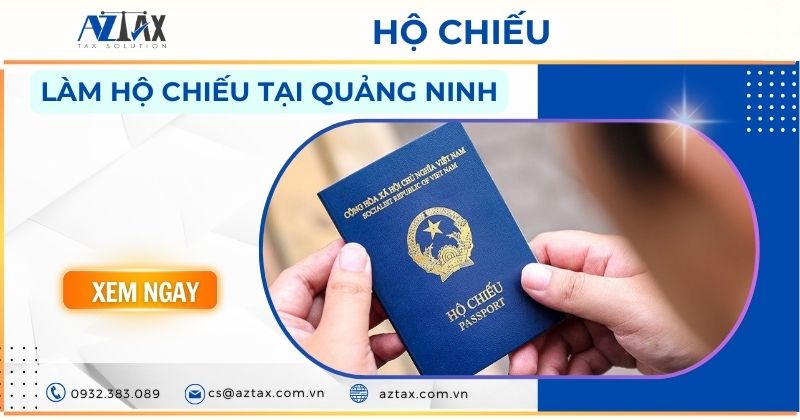 Làm hộ chiếu tại Quảng Ninh