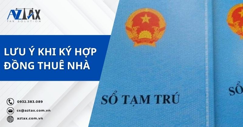 Lưu ý khi ký hợp đồng thuê nhà