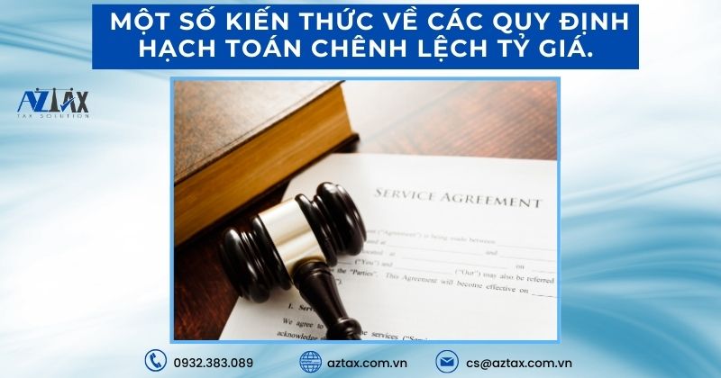 Một số kiến thức và các quy định hạch toán chênh lệch tỷ giá