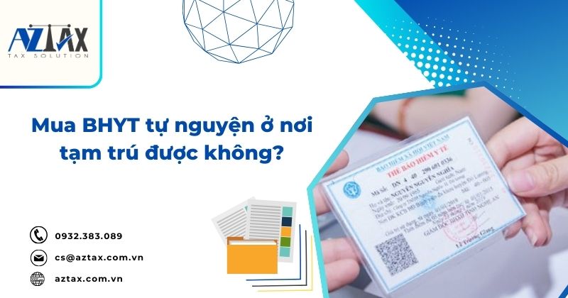 Mua BHYT tự nguyện ở nơi tạm trú được không?