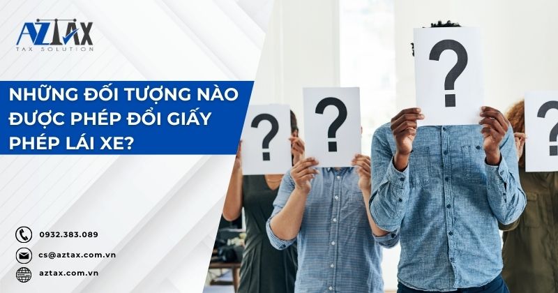 Những đối tượng nào được phép đổi giấy phép lái xe?