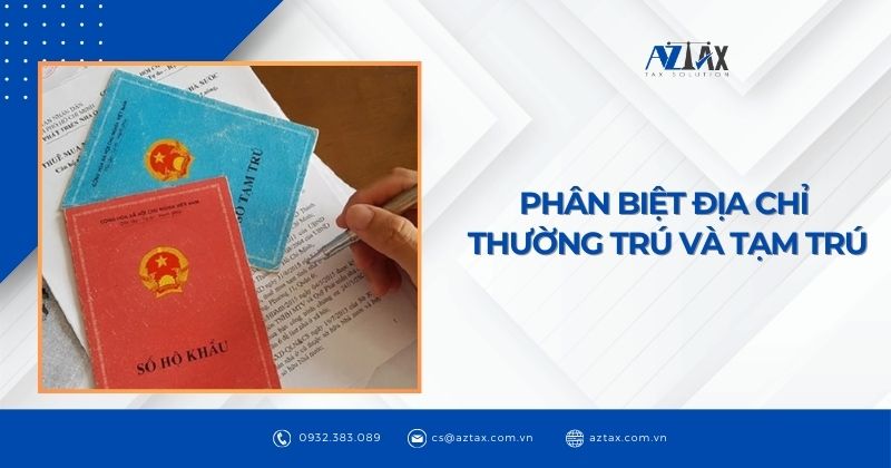 Phân biệt địa chỉ thường trú và tạm trú