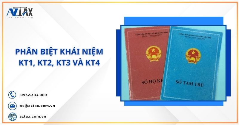 Phân biệt khái niệm KT1, KT2, KT3 và KT4