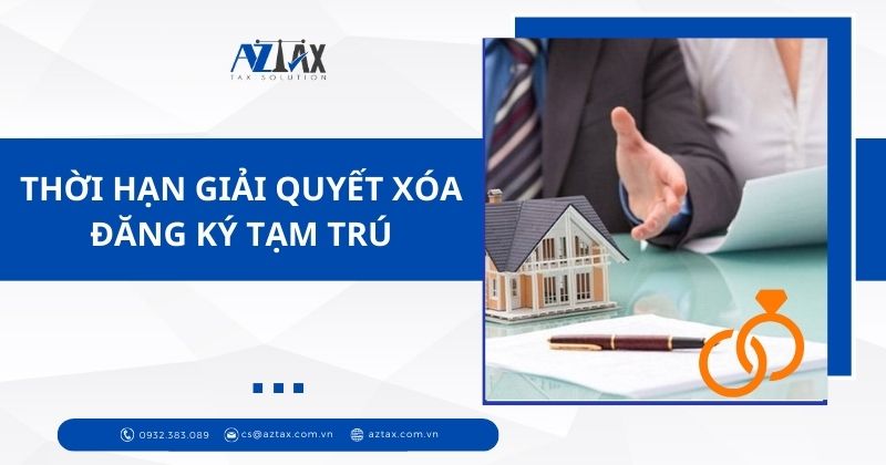 Thời hạn giải quyết xóa đăng ký tạm trú