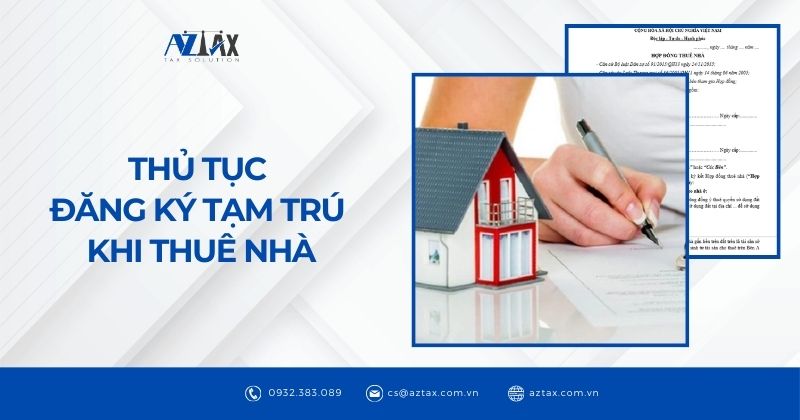 Thủ tục đăng ký tạm trú khi thuê nhà