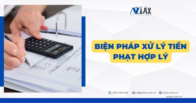 Biện pháp xử lý tiền phạt hợp lý