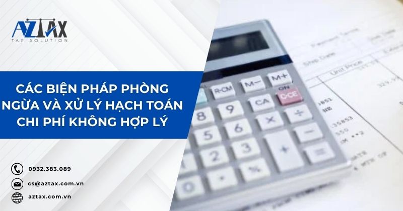 Các biện pháp phòng ngừa và xử lý hạch toán chi phí không hợp lý