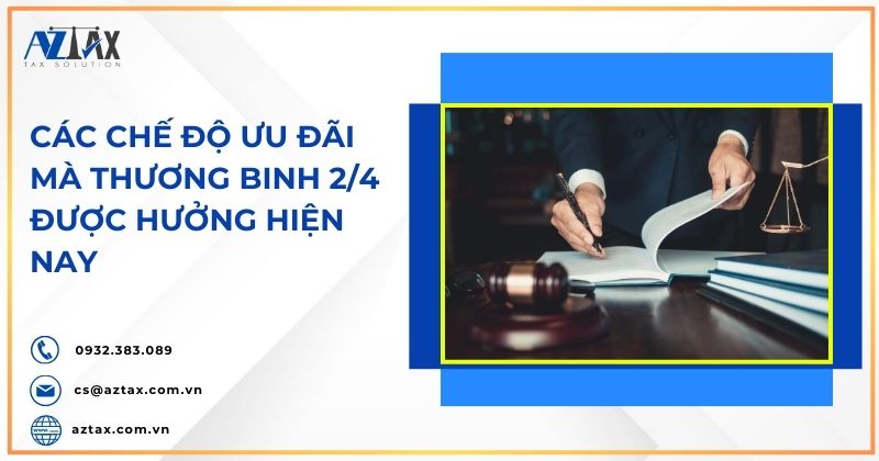 Các chế độ ưu đãi mà thương binh 2/4 được hưởng hiện nay