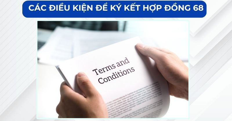 Các điều kiện để ký kết hợp đồng 68