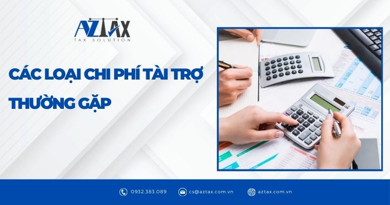 Các loại chi phí tài trợ thường gặp