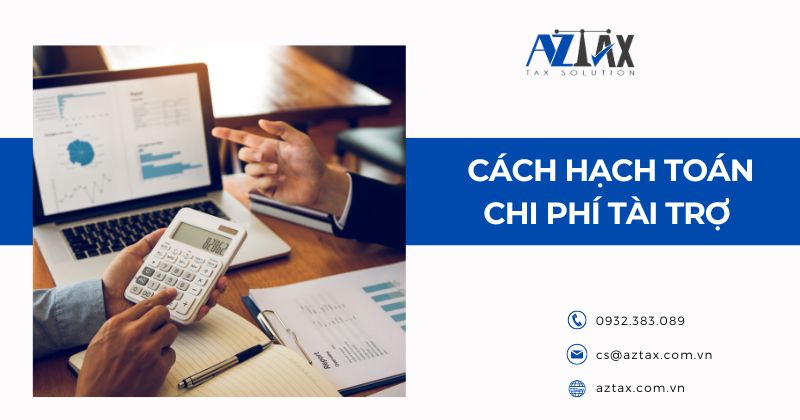 Cách hạch toán chi phí tài trợ