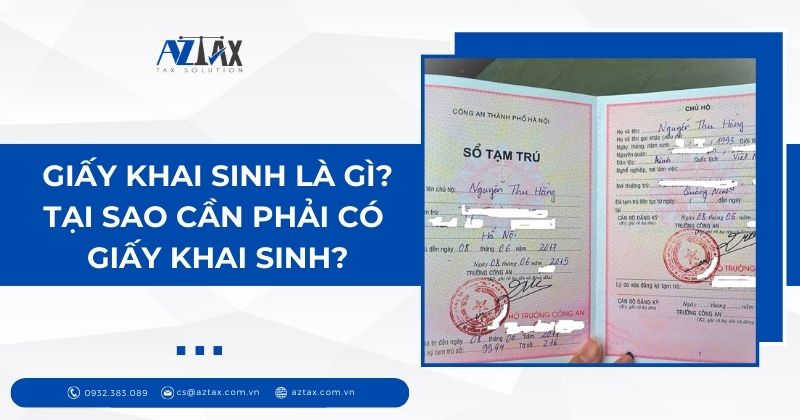 Giấy khai sinh là gì? Tại sao cần phải có giấy khai sinh?