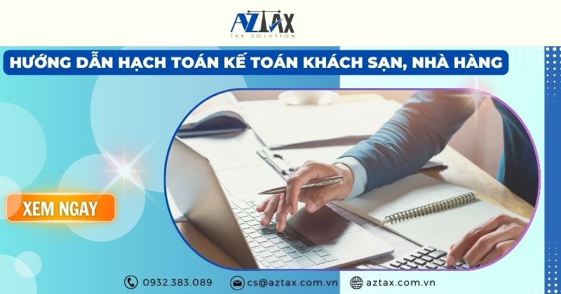 hạch toán kế toán khách sạn