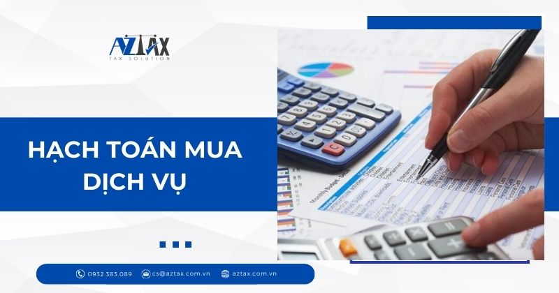 Hạch toán mua dịch vụ