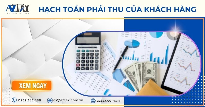 hạch toán phải thu khách hàng