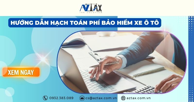 hạch toán phí bảo hiểm xe ô tô