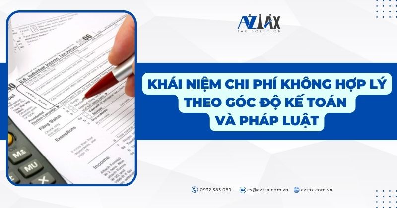 Khái niệm chi phí không hợp lý theo góc độ kế toán và pháp luật