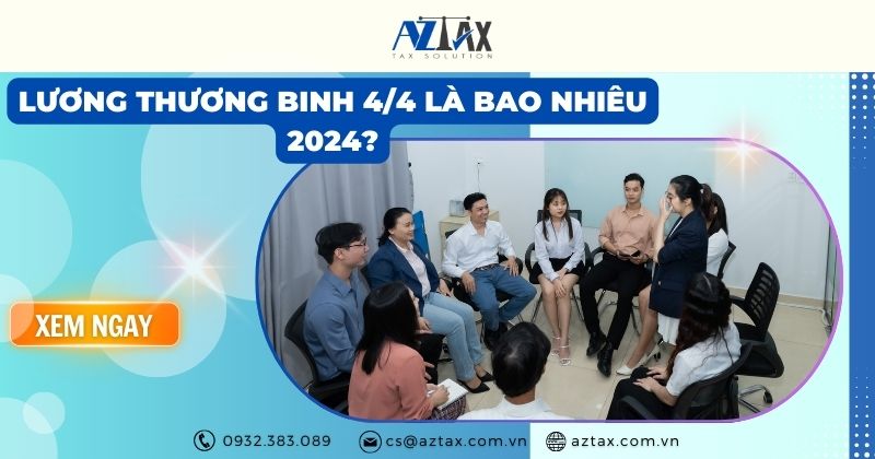 Lương thương binh 4/4 là bao nhiêu 2024?