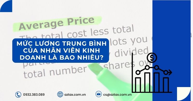 Mức lương trung bình của nhân viên kinh doanh là bao nhiêu?