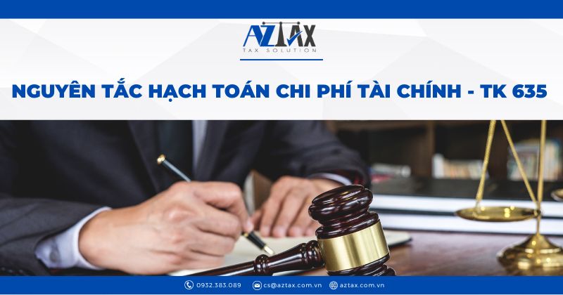 Nguyên tắc hạch toán chi phí tài chính - Tài khoản 635