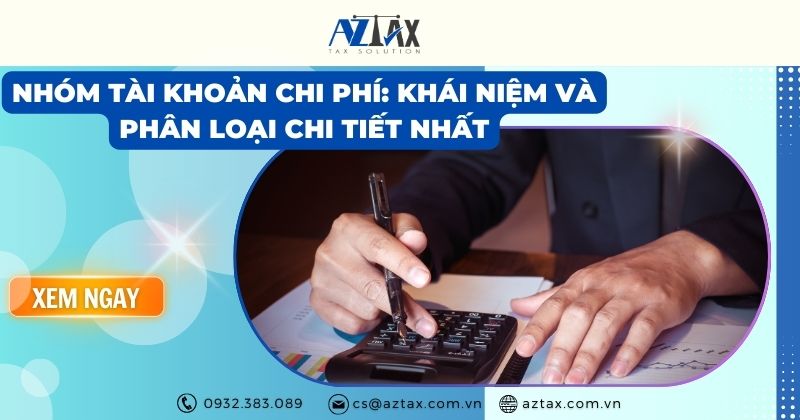 Nhóm tài khoản chi phí