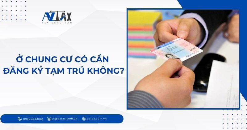 Ở chung cư có cần đăng ký tạm trú không?