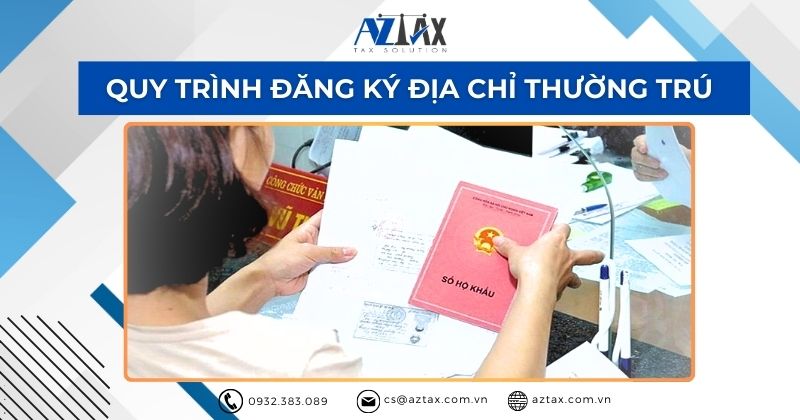 Quy trình đăng ký địa chỉ thường trú