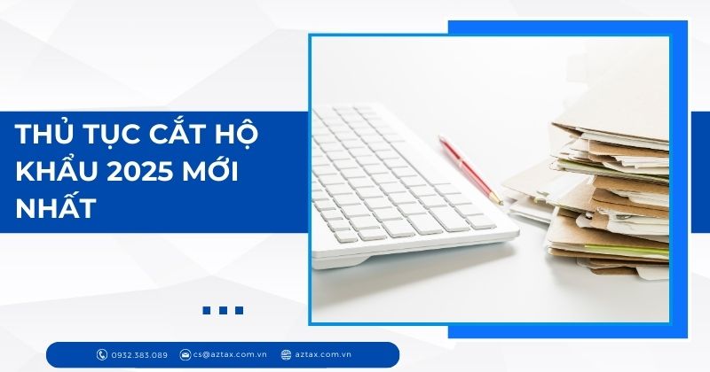 Thủ tục cắt hộ khẩu 2025 mới nhất