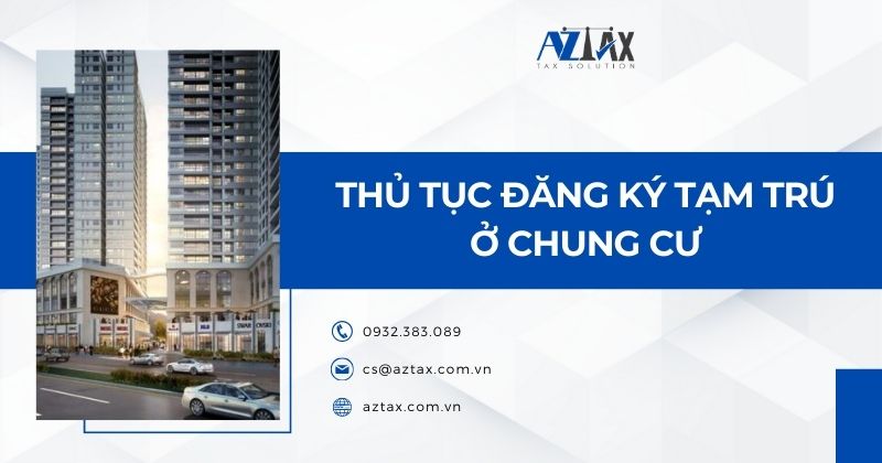 Thủ tục đăng ký tạm trú ở chung cư