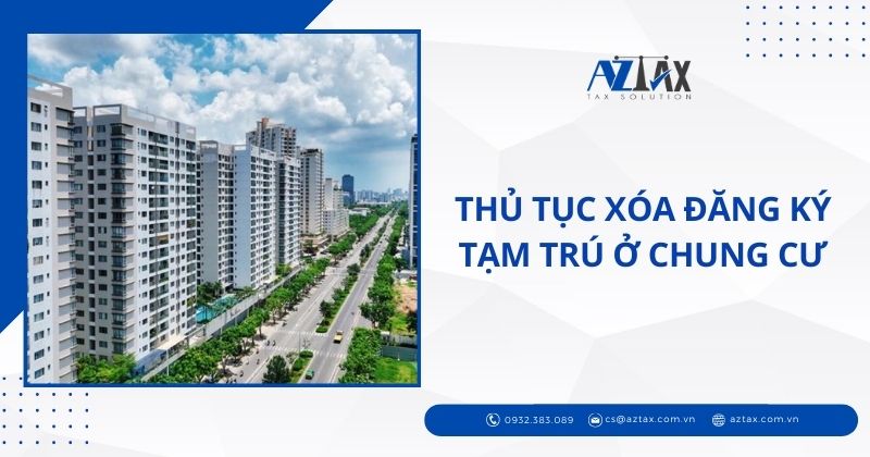 Thủ tục xóa đăng ký tạm trú ở chung cư