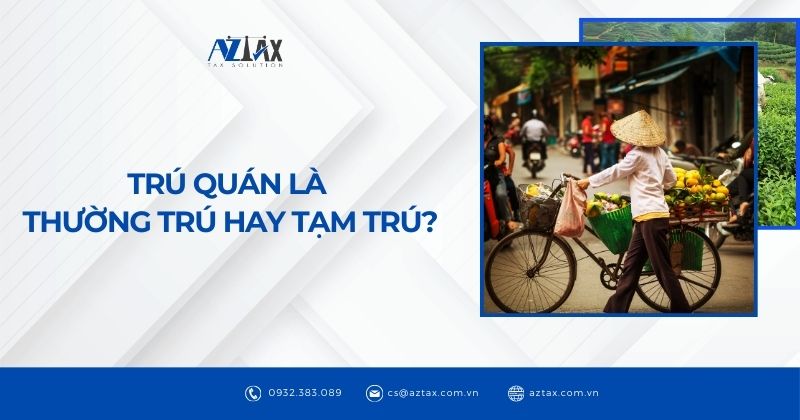 Trú quán là thường trú hay tạm trú